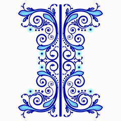 abstract floral decorative background for design