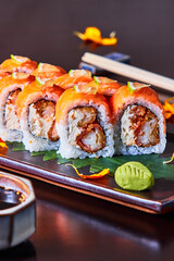 Sushi Roll / Salmon and Shrimp.
