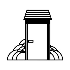 Residential house icon. Home building icon - Vector