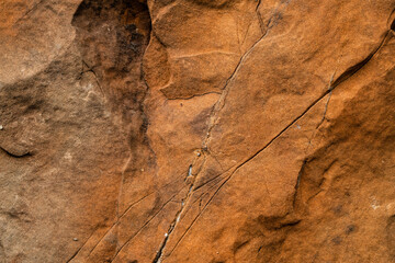 Obraz premium Orange rock texture