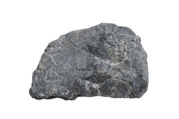 Limestone rock isolated on a white background, that found along the coast of Thailand