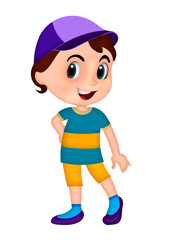 boy with baseball bat