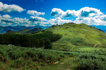 Zonas verdes, naturaleza del entorno de Zugarramurdi y Urdazubi