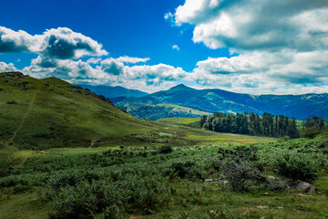 Zonas verdes, naturaleza del entorno de Zugarramurdi y Urdazubi