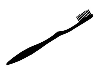 Toothbrush. Vector image.