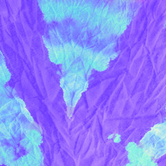 Fototapeta premium Lilac Dirty Textile Design. Light Pink Faded Fabric. Aqua Color Dirty Art Painting. Violet Soft color Silk Batik Brush. Blurred Purple Tie Dye Wash. Turquoise Vintage Rustic Pattern.