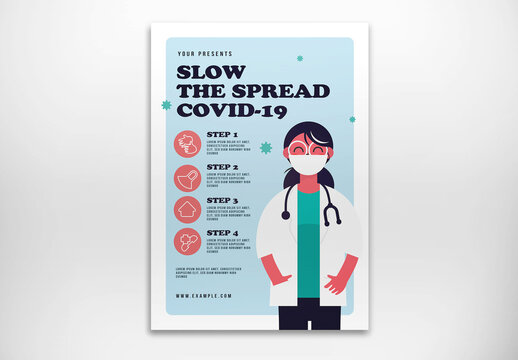 Slow the Spread COVID-19 Flyer