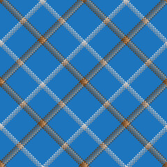 Checkered classical pattern tartan.