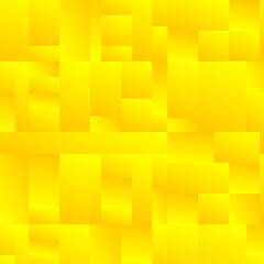 Abstract yellow tech geometric mosaic background