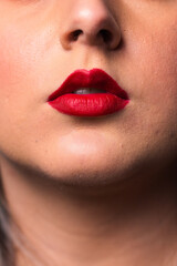 Lips woman