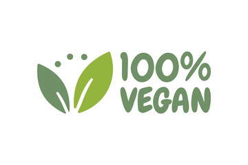 Vegan Bio, Ecology, Organic logo and icon, label, tag. Green leaf icon on white background