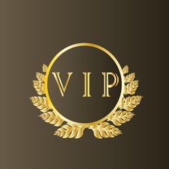 VIP golden label