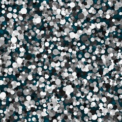 Military urban winter white camouflage seamless pattern, vector illustration