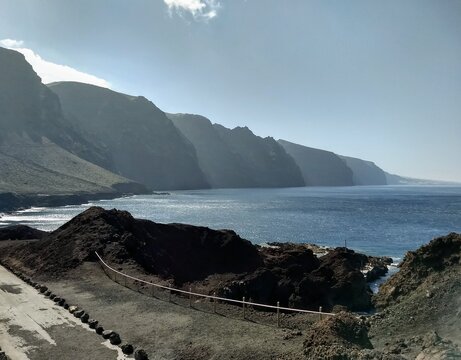 Los gigantes, Isla Tenerife. Majestuosidad de los acantilados.