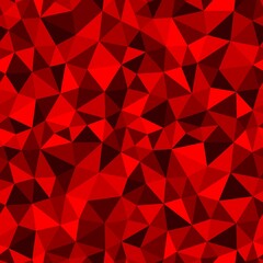 Abstract multicolor ruby red background. Vector polygonal design