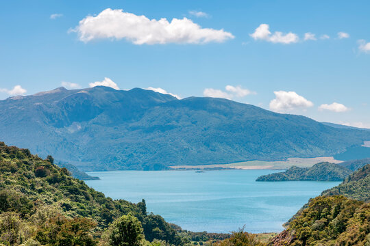 Crater Lake Rotomahana in Waimangu Volcanic Valley © amelie