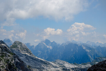 Julian Alps and Triglav National Park in Slovenia