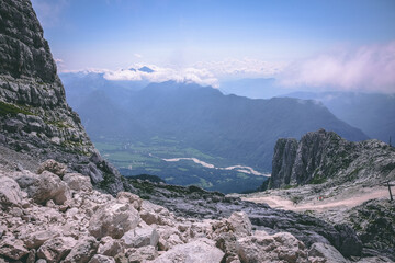 Julian Alps and Triglav National Park in Slovenia