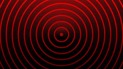 Obraz premium Red and black gradient circle wallpapers, Background image.