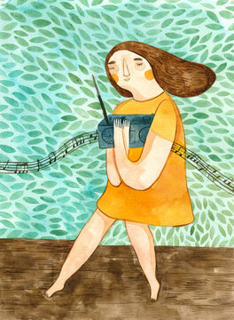 Music is my only friend