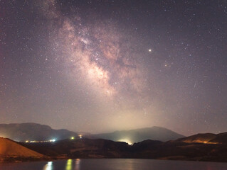Milky Way star scape