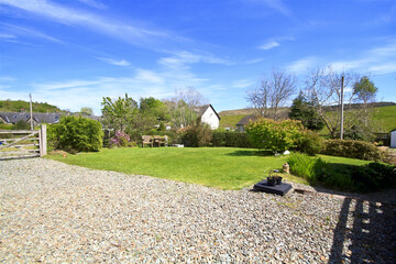 back garden with a view