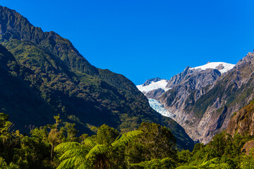 The Mount Cook and Tasman Glacier