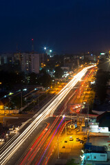 Fototapeta na wymiar Boulevard du 30 juin, Kinshasa, DRCongo