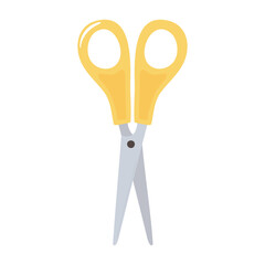scissors supply stationery isolated icon design white background
