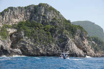 Küste bei Paleokastritsa auf Korfu