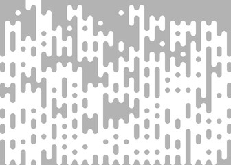 White color Abstract Rounded Color Lines halftone transition background illustration