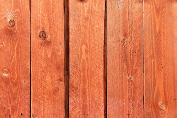 Fototapeta na wymiar Natural wooden background from boards painted in mahogany color, texture for photo design, for the production of photo backdrops, banner for an advertisement or invitation, place for text