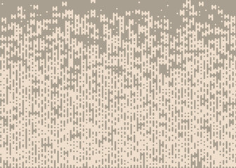 Ivory color Abstract Rounded Color Lines halftone transition background illustration