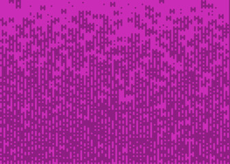 Fuchsia color Abstract Rounded Color Lines halftone transition background illustration