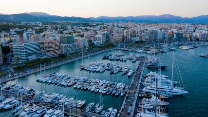 Marina port Palma de Mallorca
