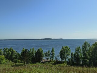 view from the sea