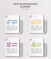modern design template for infographic