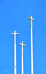Three High Crosses