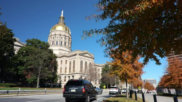 Georgia State Capitol building in Atlanta USA
