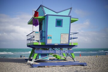 miami beach lifeguard tower