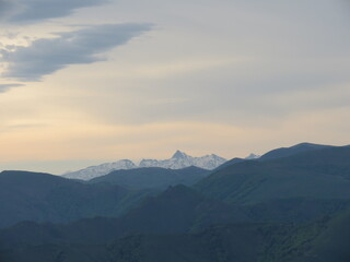 Dawn over Pyrenees