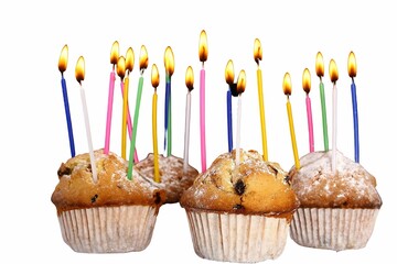 birthday cupcakes cake. 