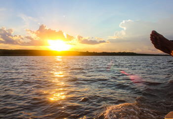 atardecer
