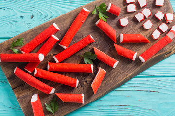 Crab sticks from fish protein © whitestorm
