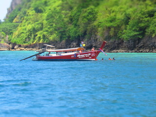 Beach at Krabi in Thailand.