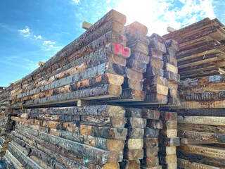 Holzbalken