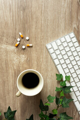 The food which I drink, and laying upon has bad with the medicine.  Medicine at work. 薬の飲み合わせが悪い食品。仕事中の薬