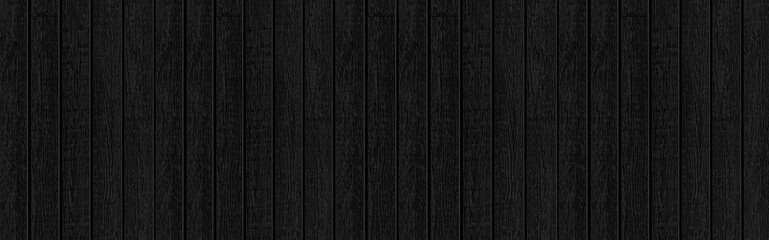 Panorama de la texture de la planche de bois noir haute résolution et de l& 39 arrière-plan transparent