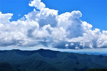 mountains under sky