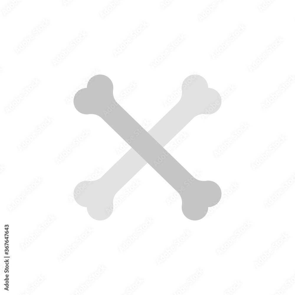 Poster bones icon. simple color vector elements of pirate icons for ui and ux, website or mobile applicatio